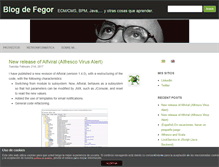 Tablet Screenshot of fegor.com